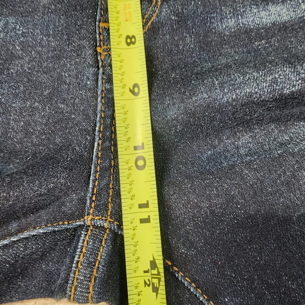 NWT JUDY BLUE Dark Wash Classic Denim Mid Rise Skinny Fit Jean 14 W - Picture 11 of 16